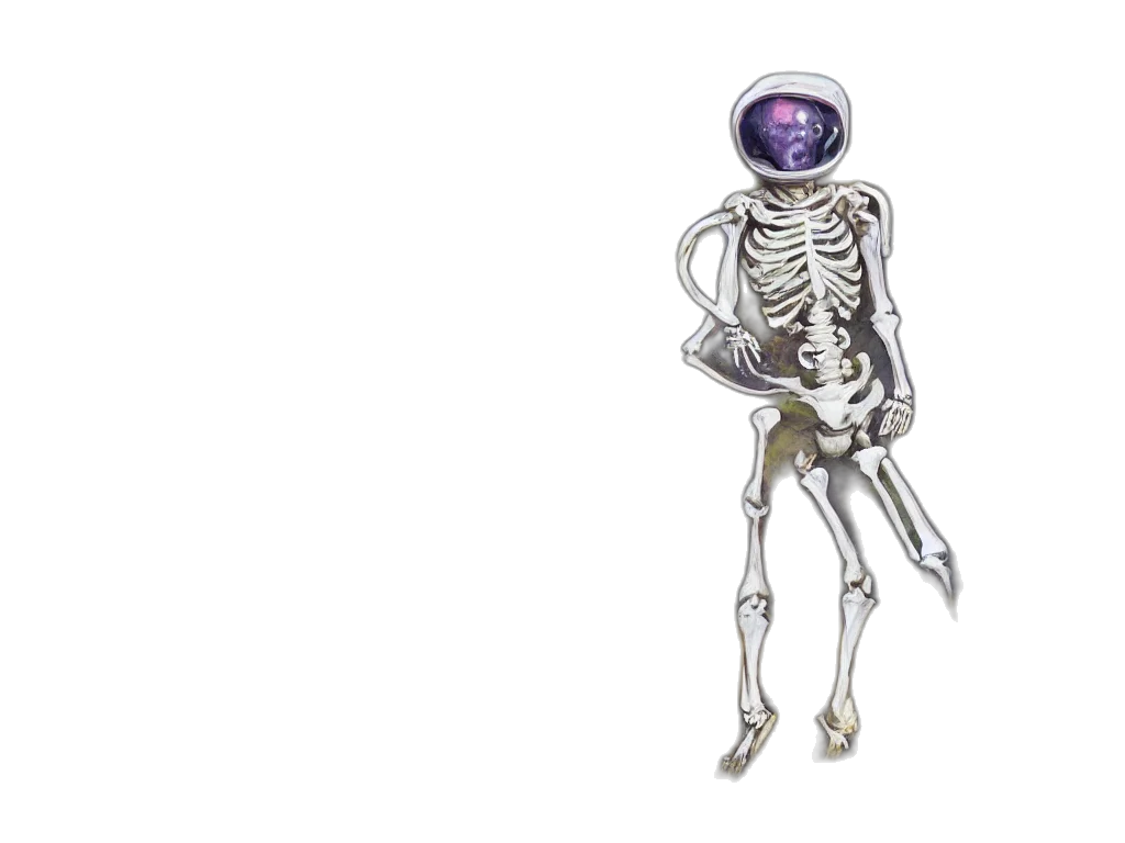robot, jewelry, staff, creature transparent PNG cut-out