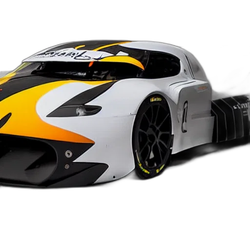 car, 3d render, race, inspired transparent PNG cut-out