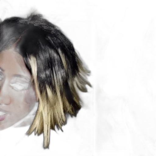 mask, face, hair, creature transparent PNG cut-out