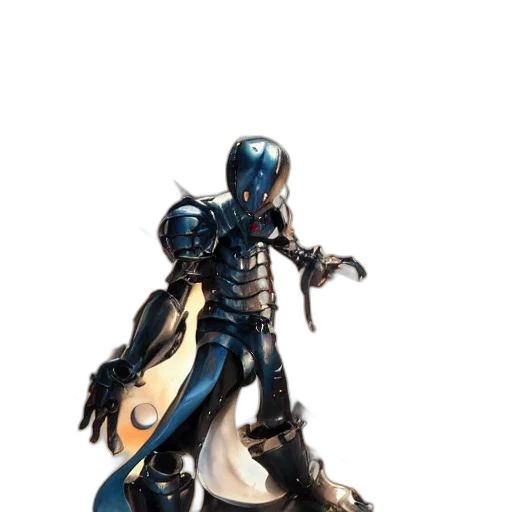 robot, weapon, sword, staff transparent PNG cut-out
