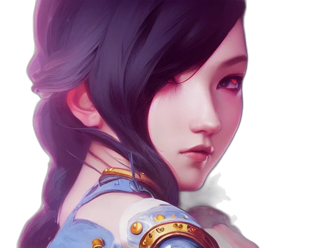 face, jewelry, crown, fantasy art transparent PNG cut-out