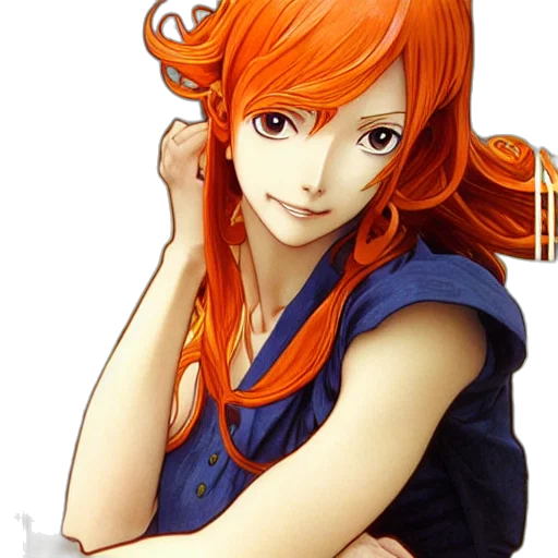 face, anime, photorealistic, fantasy art transparent PNG cut-out