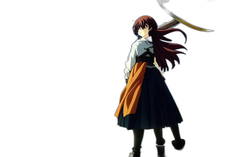 staff, dress, sword, weapon transparent PNG cut-out