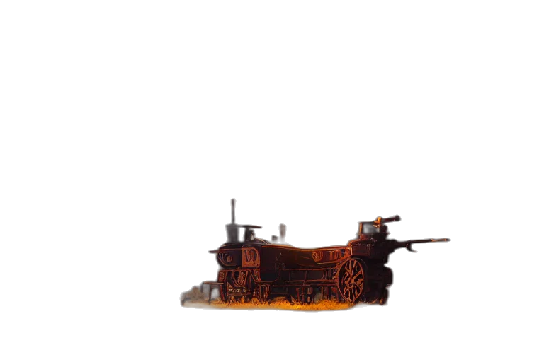 weapon, robot, furniture, car transparent PNG cut-out