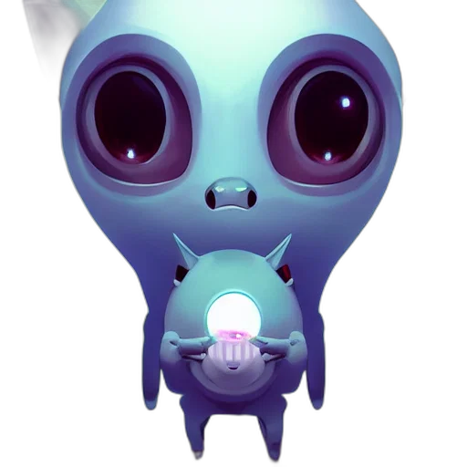 creature, robot, mask, face transparent PNG cut-out