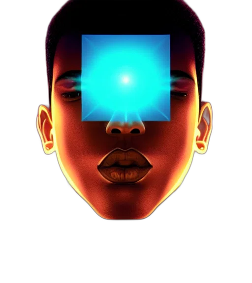 face, mask, robot, crown transparent PNG cut-out
