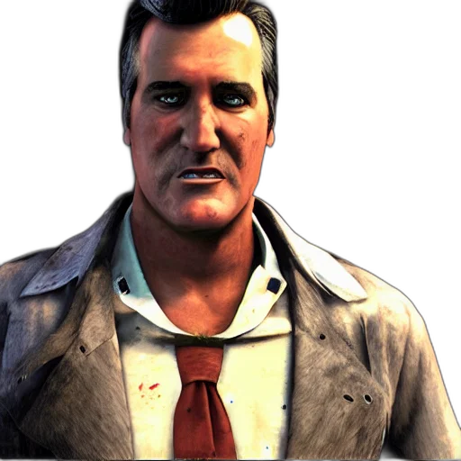 jacket, face, staff, concept art transparent PNG cut-out