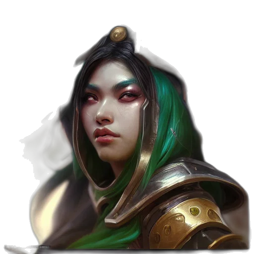 face, staff, fantasy art, concept art transparent PNG cut-out