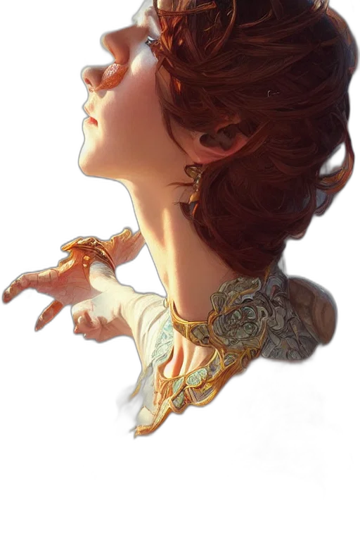 crown, jewelry, dress, face transparent PNG cut-out
