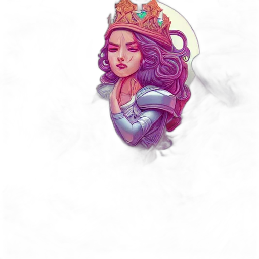 crown, jewelry, face, staff transparent PNG cut-out