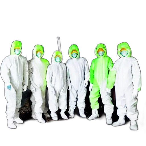 jacket, staff, mask, concept art transparent PNG cut-out