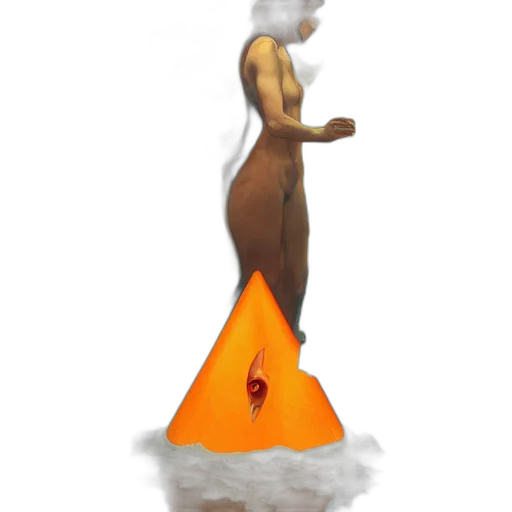 staff, dress, creature, hat transparent PNG cut-out