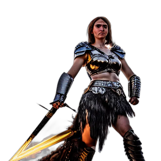 sword, staff, weapon, fantasy art transparent PNG cut-out