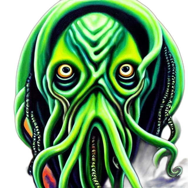 creature, mask, face, staff transparent PNG cut-out