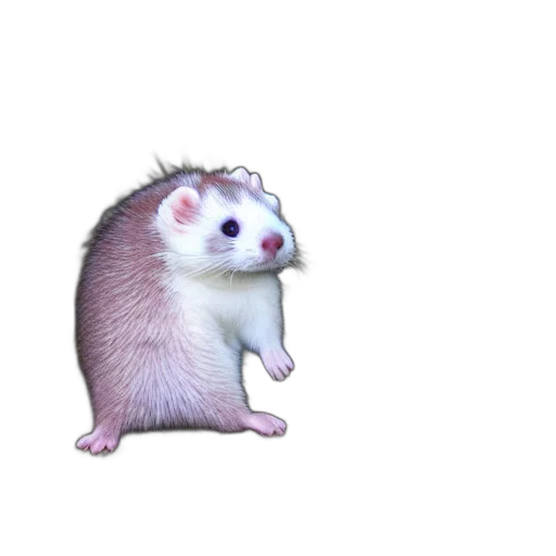 animal, creature, hat, staff transparent PNG cut-out