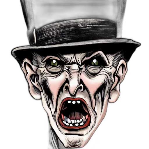 face, hat, mask, creature transparent PNG cut-out