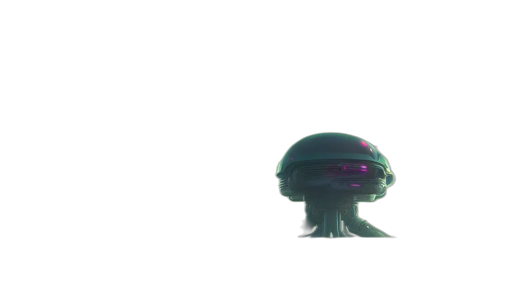 robot, creature, hat, crown transparent PNG cut-out