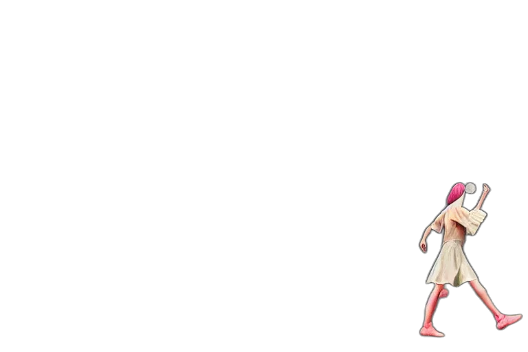dress, staff, weapon, creature transparent PNG cut-out
