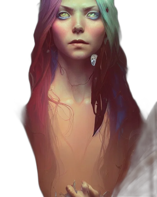 face, dress, creature, crown transparent PNG cut-out