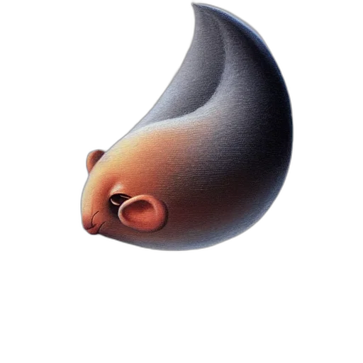 hair, animal, staff, creature transparent PNG cut-out