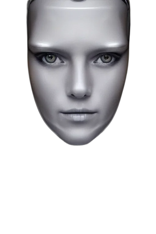 face, mask, robot, jewelry transparent PNG cut-out