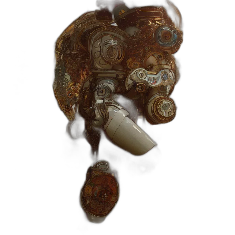 mask, robot, face, staff transparent PNG cut-out