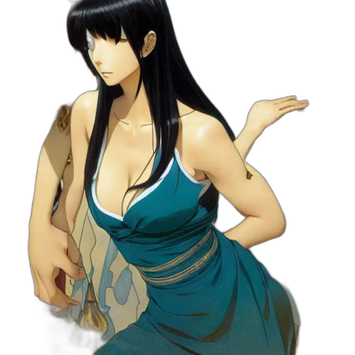 dress, fantasy art, concept art, anime transparent PNG cut-out