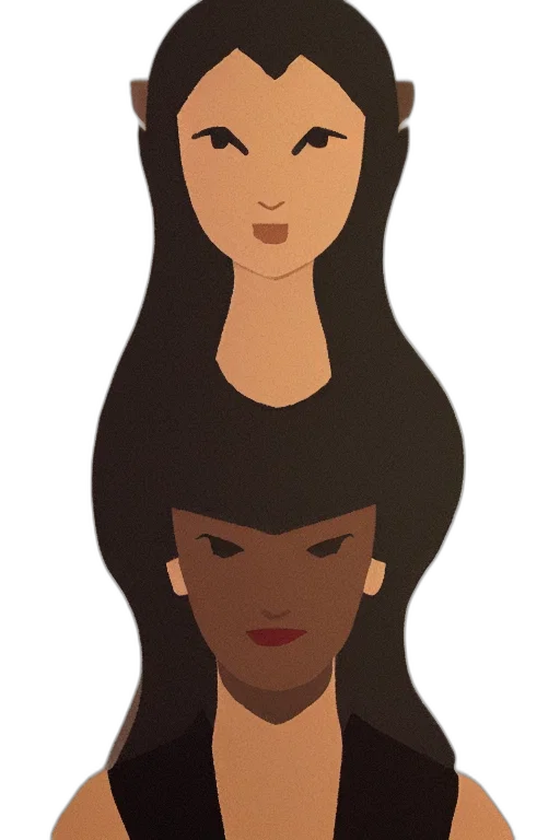 hair, crown, face, cartoon transparent PNG cut-out