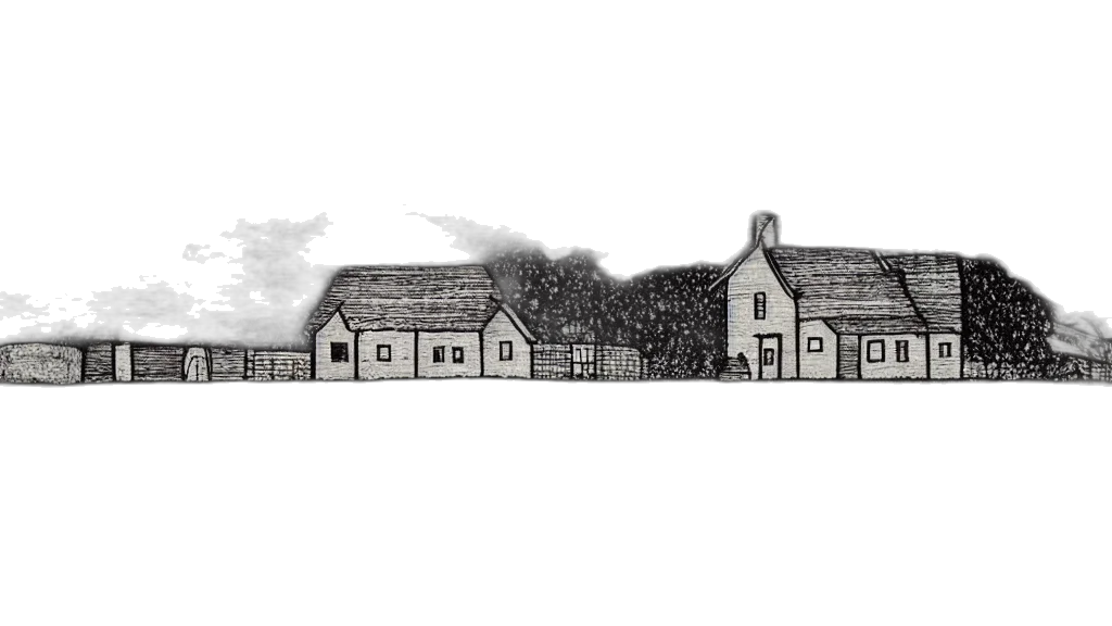 building, concept art, pencil sketch, 3d render transparent PNG cut-out