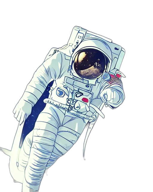 staff, jacket, robot, face transparent PNG cut-out
