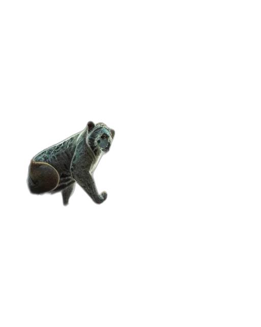 animal, creature, staff, jewelry transparent PNG cut-out