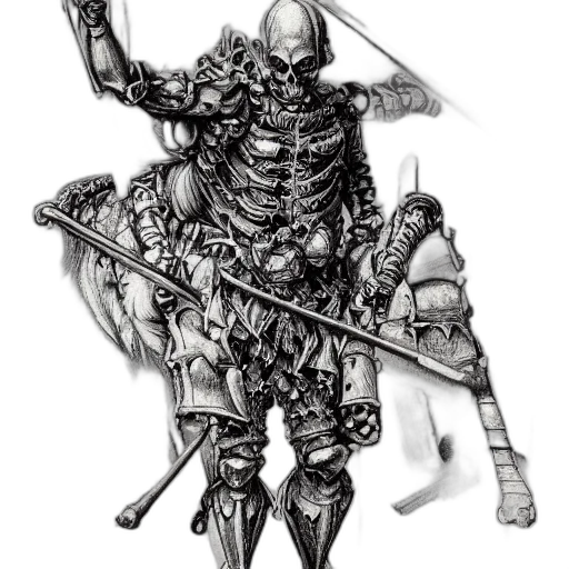 sword, robot, staff, weapon transparent PNG cut-out