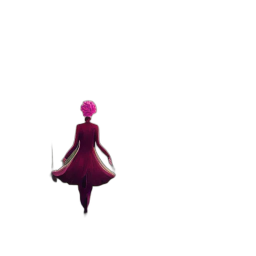 dress, robot, umbrella, creature transparent PNG cut-out