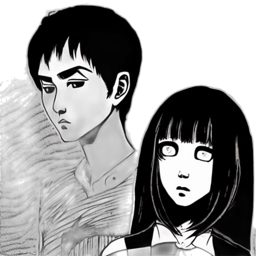 face, mask, anime, comic book art transparent PNG cut-out