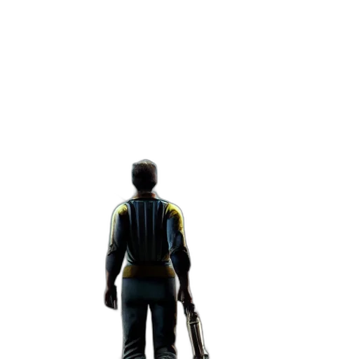 staff, weapon, robot, jacket transparent PNG cut-out