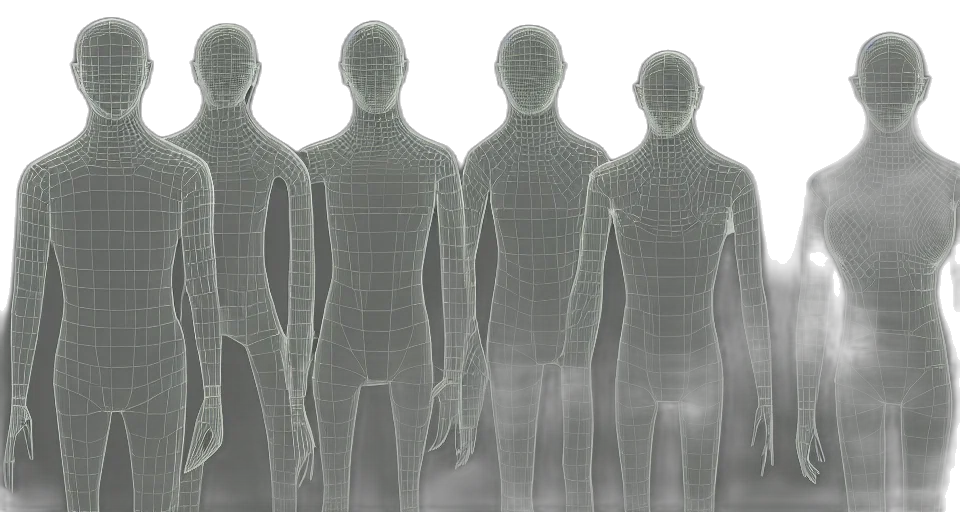 3d render, concept art, room, sensors transparent PNG cut-out