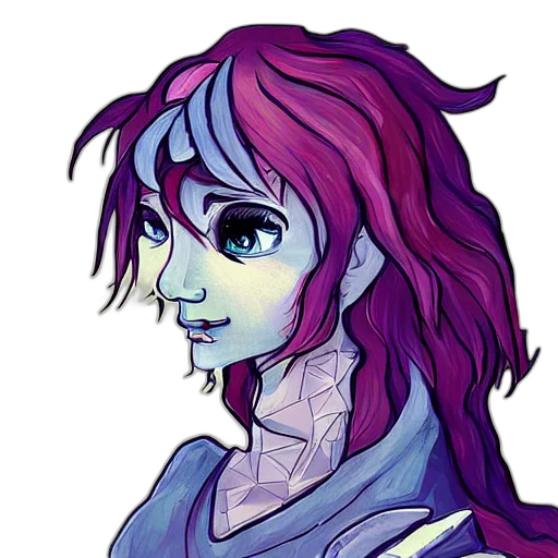 face, mask, creature, concept art transparent PNG cut-out