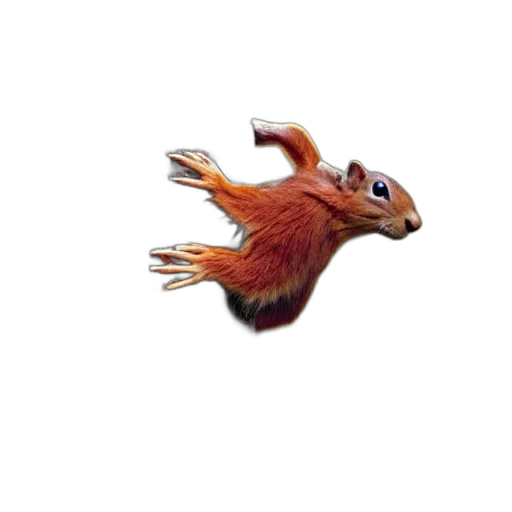 dragon, animal, creature, hair transparent PNG cut-out