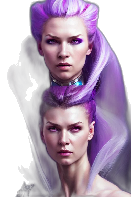 face, concept art, fantasy art, photorealistic transparent PNG cut-out
