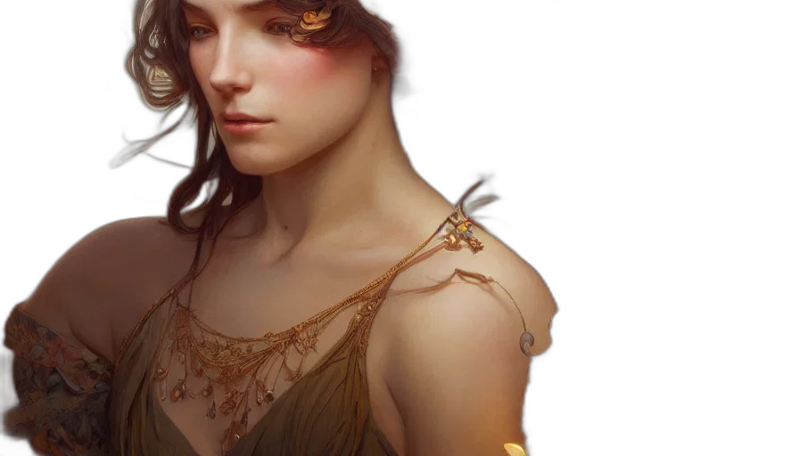jewelry, crown, face, dress transparent PNG cut-out