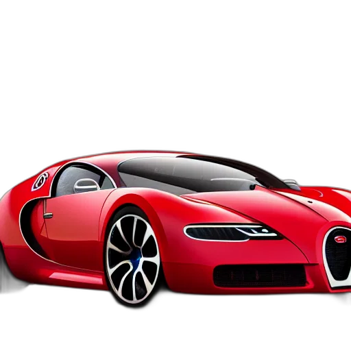 car, 3d render, concept art, photorealistic transparent PNG cut-out