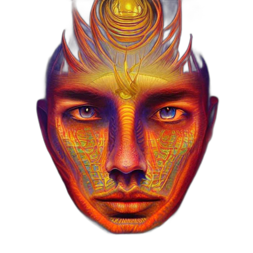mask, face, crown, robot transparent PNG cut-out