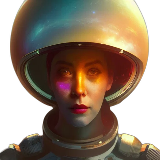 robot, face, staff, concept art transparent PNG cut-out