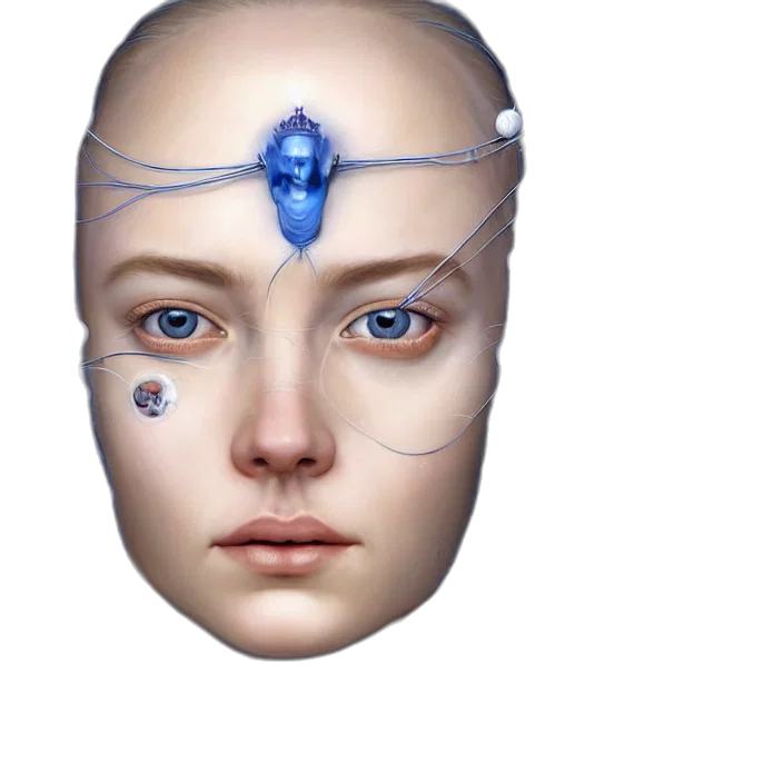 face, mask, jewelry, crown transparent PNG cut-out
