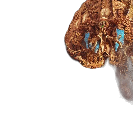 crown, jewelry, mask, hair transparent PNG cut-out