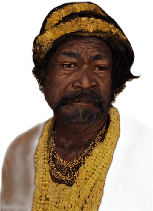 face, staff, mask, hat transparent PNG cut-out