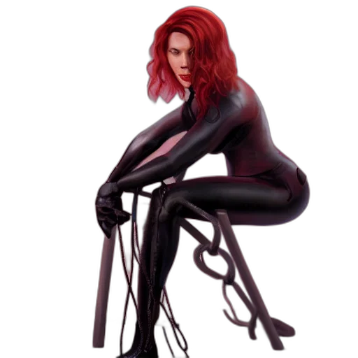 dress, creature, concept art, 3d render transparent PNG cut-out