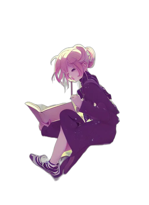 jacket, staff, weapon, creature transparent PNG cut-out
