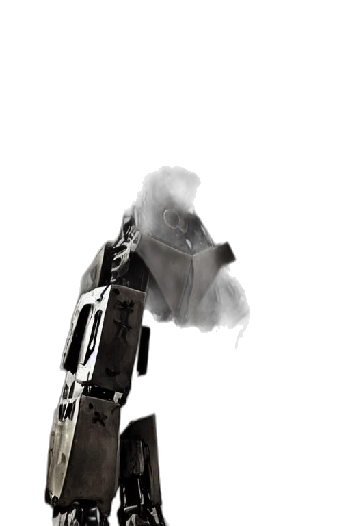 weapon, robot, staff, sword transparent PNG cut-out