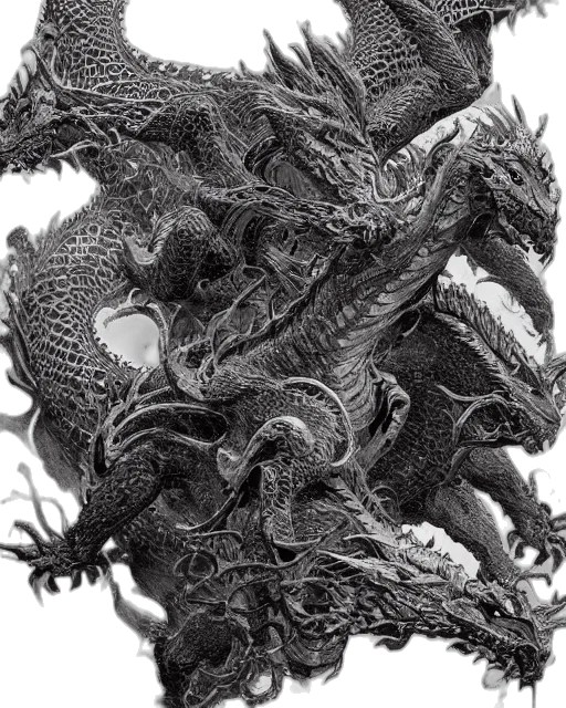 dragon, creature, crown, animal transparent PNG cut-out